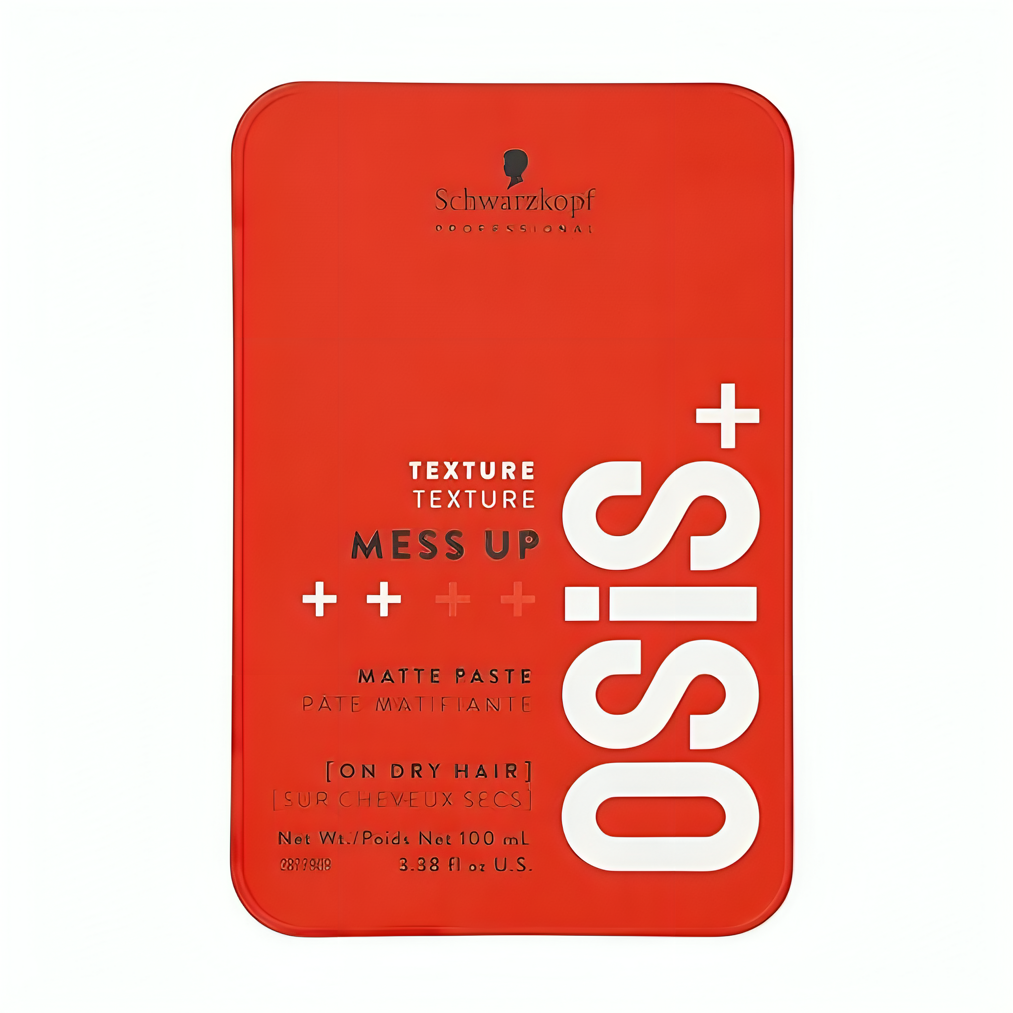 Schwarzkopf Osis+ Mess Up Matte Paste for long-lasting Medium Control 100ml