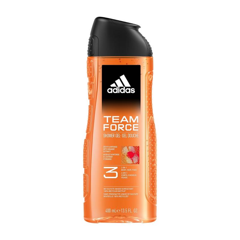 Adidas Team Force 3 in 1 Shower Gel 400ml