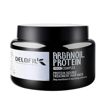 Delofil Argan Oil Protein Double Treatment Hair Mask 500ml