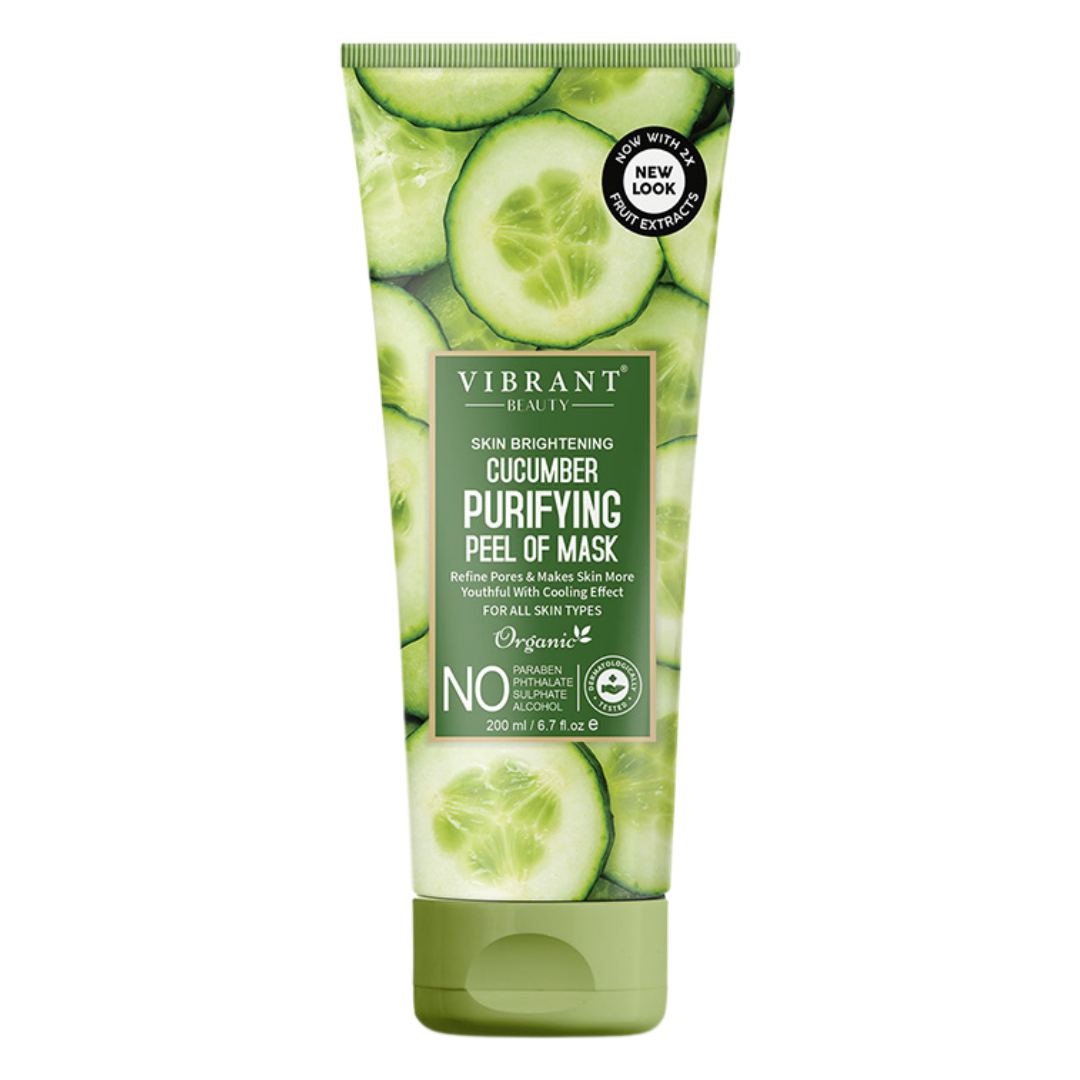 Vibrant Beauty Cucumber Purifying Peel Off Mask 200ml