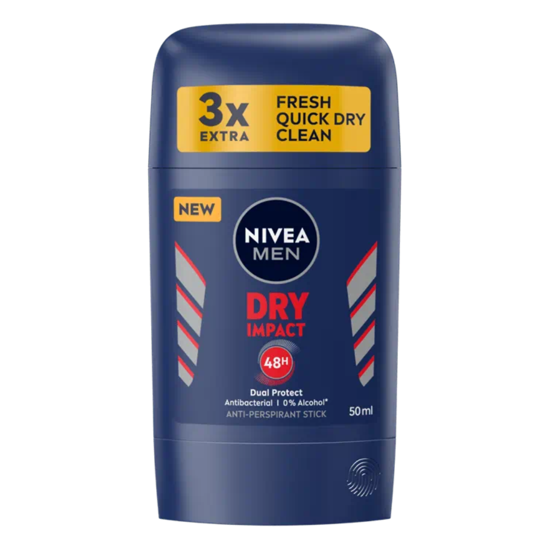 Buy Nivea Men Dry Impact Anti Perspirant Stick 50Ml In Pakistan