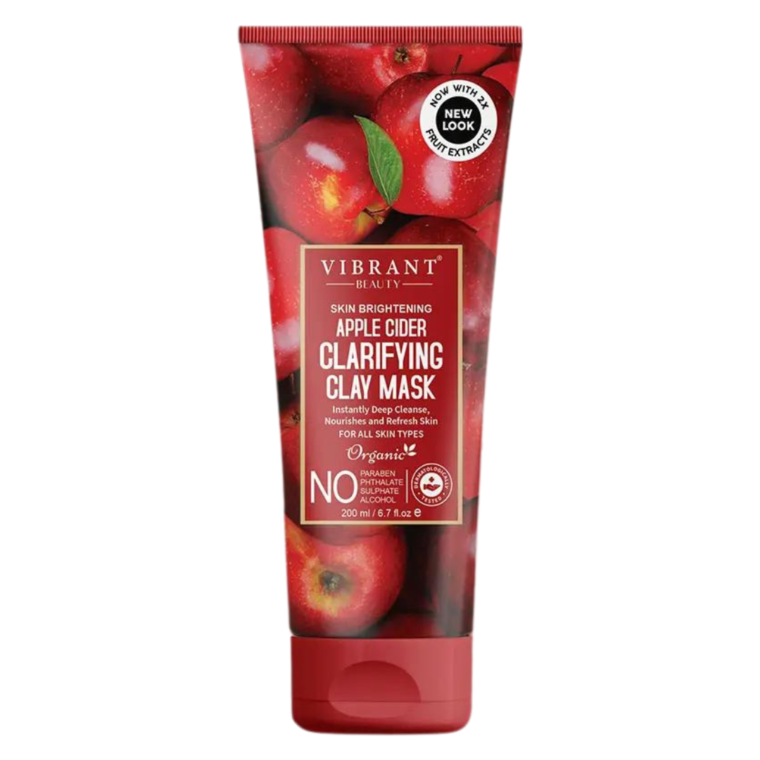 Vibrant Beauty Apple Cider Clarifying Clay Mask 200ml