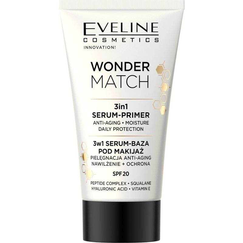 Eveline Wonder Match SPF 20 Serum Makeup Base 30ml