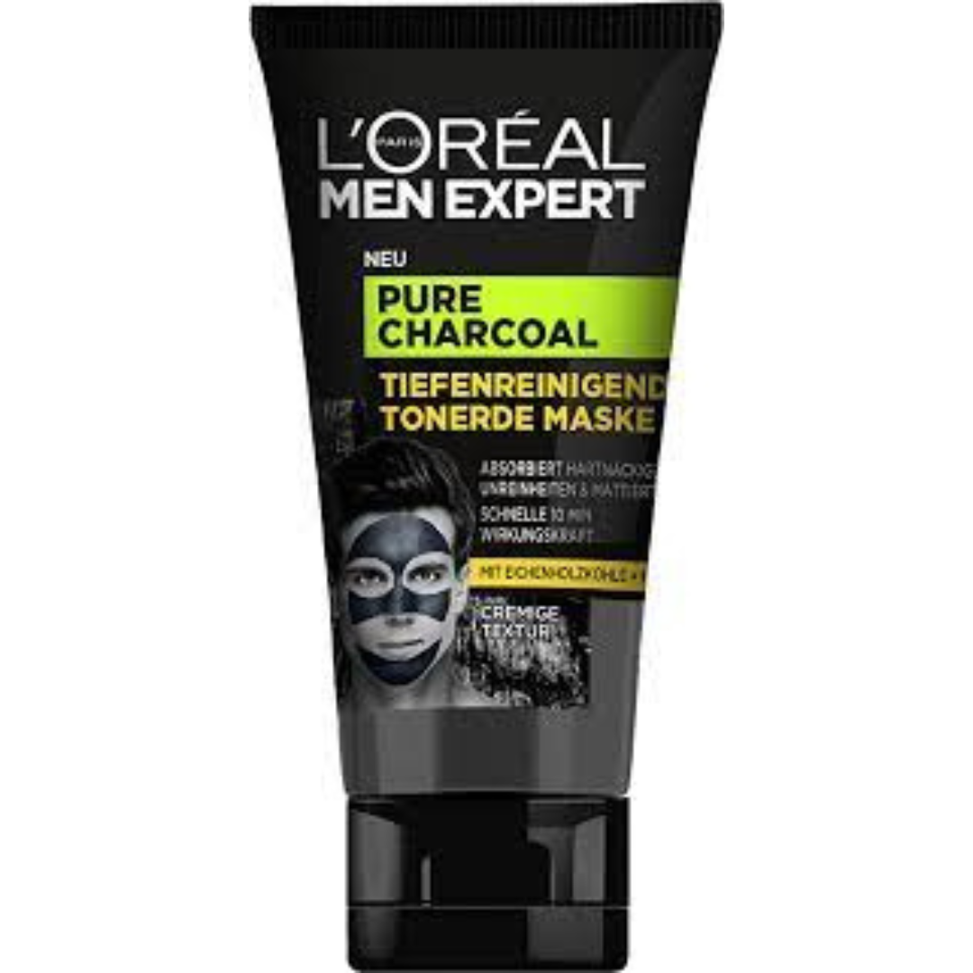 Loreal Men Expert Pure Charcoal Deep Cleansing Clay Mask 50Ml
