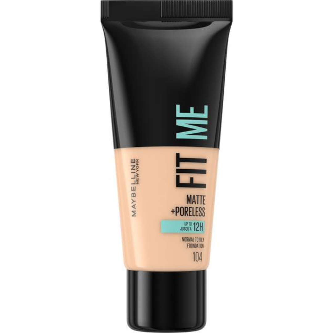 Maybelline Fit Me Matte And Poreless Foundation 104 Soft Ivory