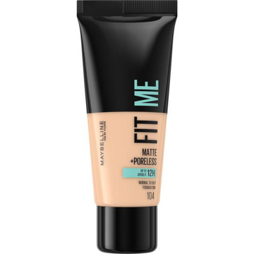 Maybelline Fit Me Matte And Poreless Foundation 104 Soft Ivory