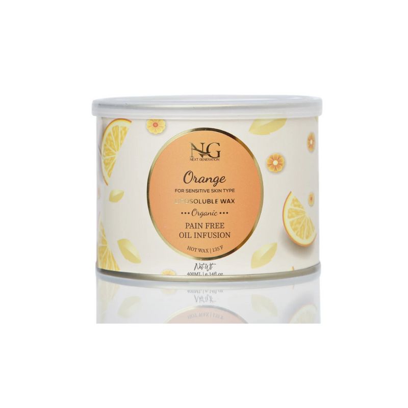 Next Generation Liposoluble Pain Free Wax Orange 400ml