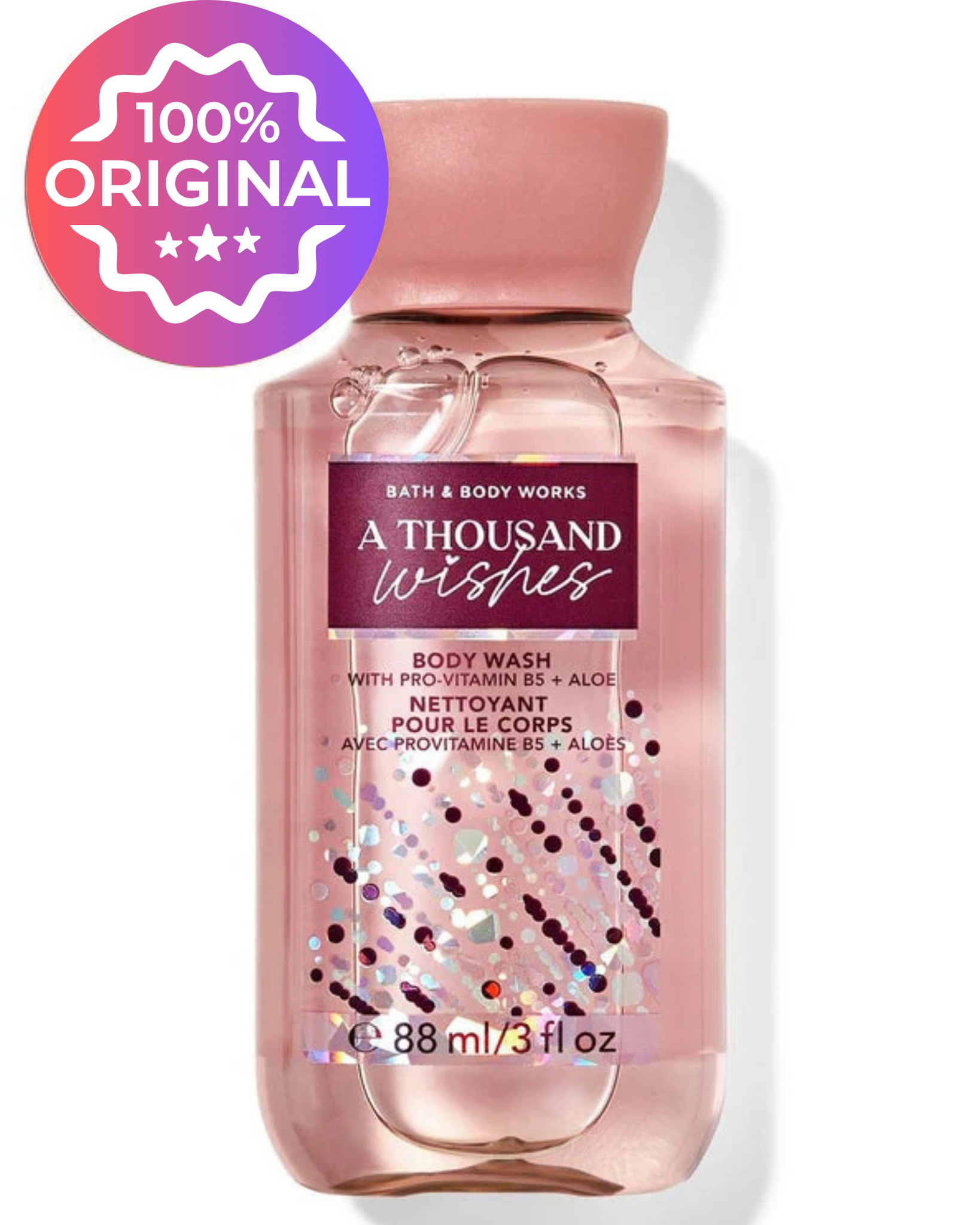 Bath & Body Works A Thousand Wishes Travel Size Body Wash (88ml)