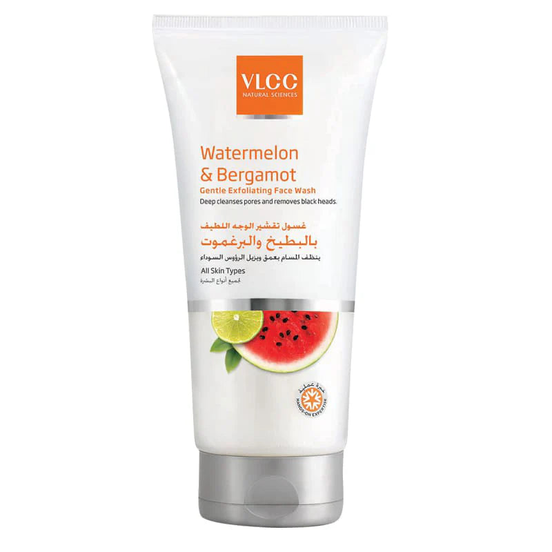 Vlcc Watermelon & Bergamot Gentle Exfoliating Face Wash 150ml