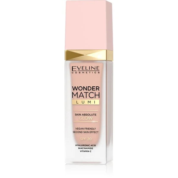 Eveline Wonder Match Lumi Foundation 10 Vanilla 30ml