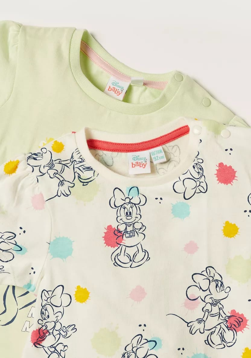 Juniors Graphic T shirt - Disney Baby (Pack of 2) 12-18 M