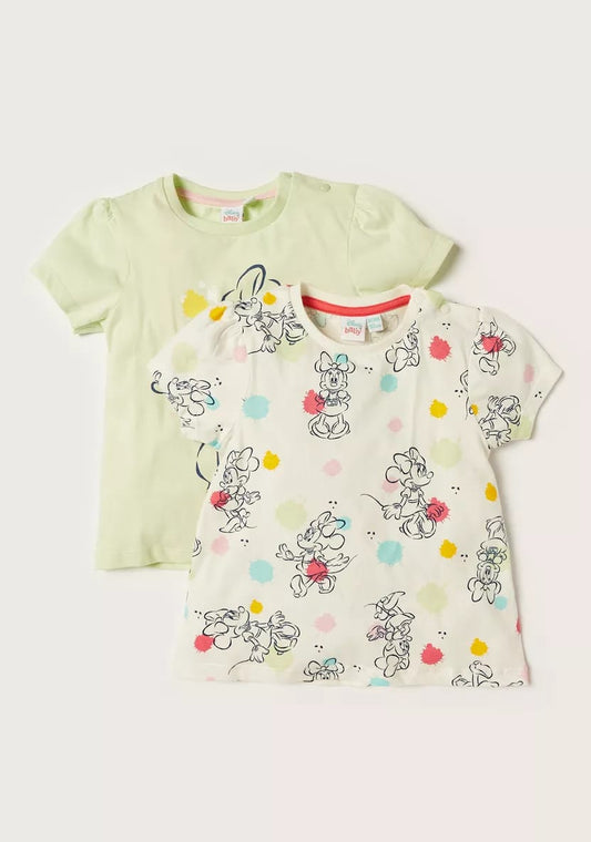 Juniors Graphic T shirt - Disney Baby (Pack of 2) 12-18 M