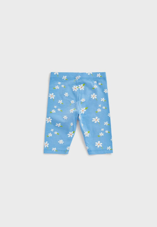 Mothercare Floral Shirt and trouser- Blue 3-4 YR