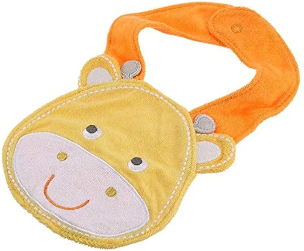 Baby Kids Infant Cute Cartoon Animal Bib Lunch Bib Soft Saliva Towel