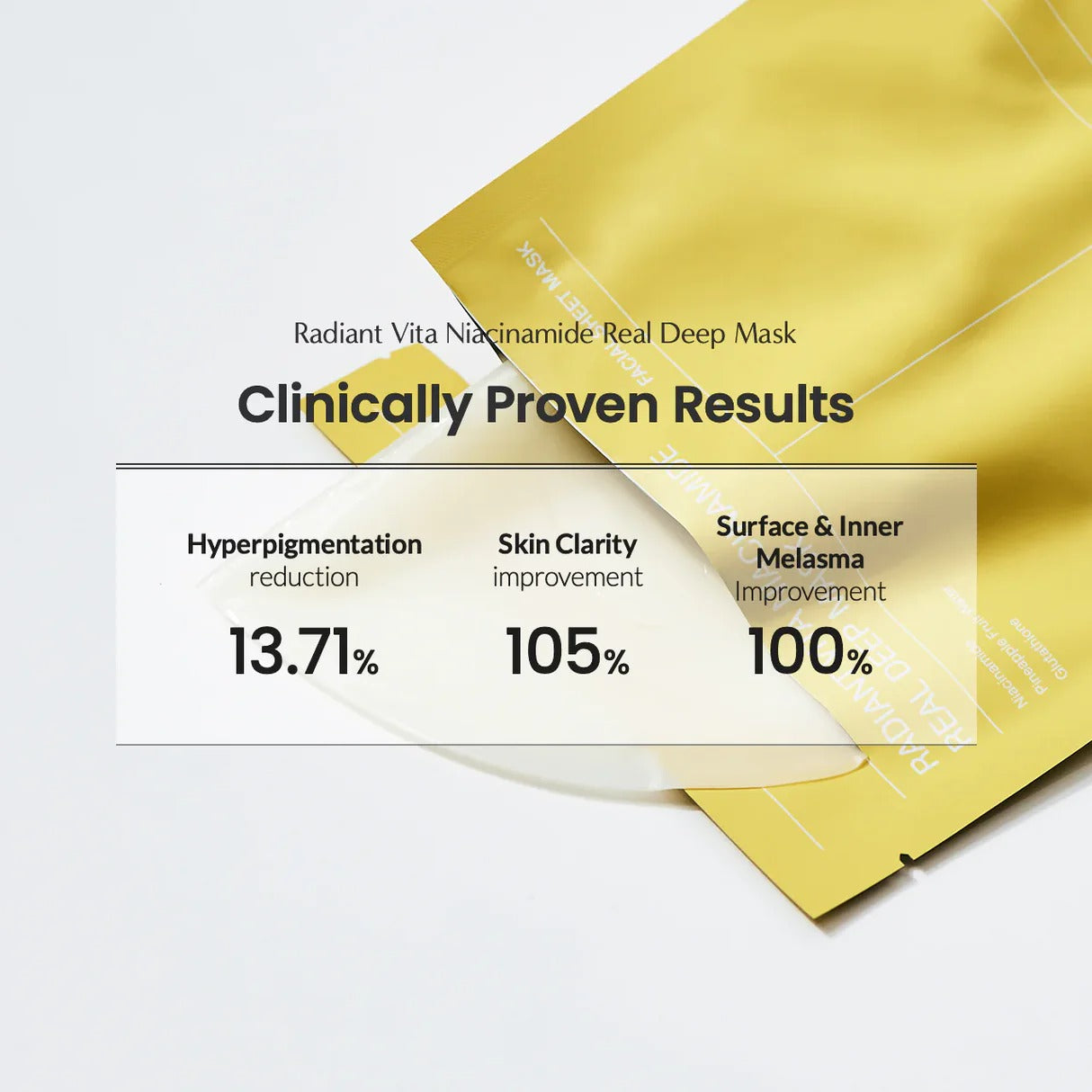 Buy Original Biodance Radiant Vita Niacinamide Real Deep Mask 34G Available At Beauty Pouch Best Price In Pakistan