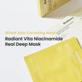 Buy Original Biodance Radiant Vita Niacinamide Real Deep Mask 34G Available At Beauty Pouch Best Price In Pakistan