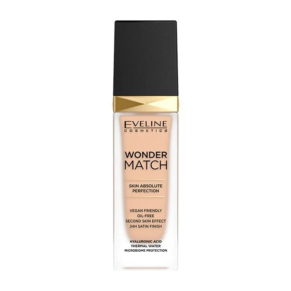 Eveline Wonder Match Foundation 16 Light Beige 30ml