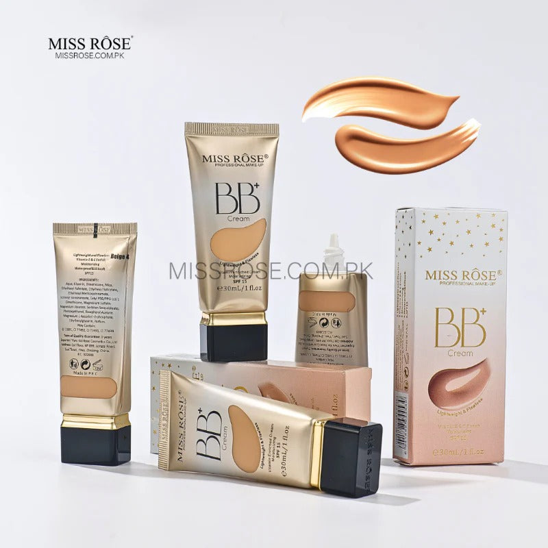 Miss Rose SPF Sun Protection Vitamin-E BB Cream Beige3 30ml