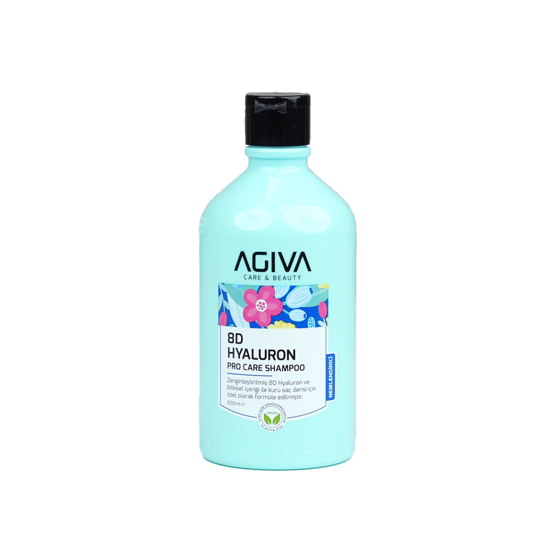 Agiva 8D Hyaluron Pro Care Moisturizing Shampoo 500ml