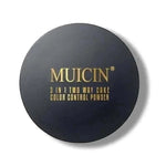 Muicin Luminous 3 In 1 Two Way Compact Face Powder Natural Fair