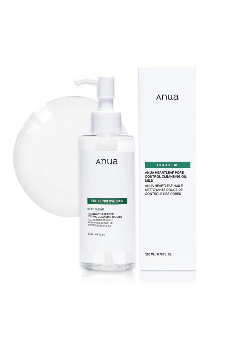 Original Anua Heartleaf Pore Control Cleansing Oil Mild 200Ml Available At Beauty Pouch, Delivery Across Pakistan