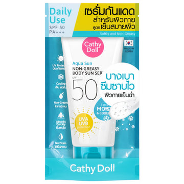 Cathy Doll Aqua Sun Non Greasy Body Spf50 Sun Serum 50ml