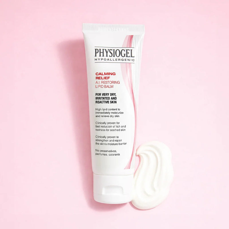 Physiogel Calming Relief A.I Restoring Lipid Balm For Very Dry Irritated and Reactive Skin 50ml