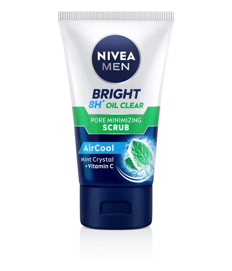 Nivea Men Bright Oil Clear Scrub 100g