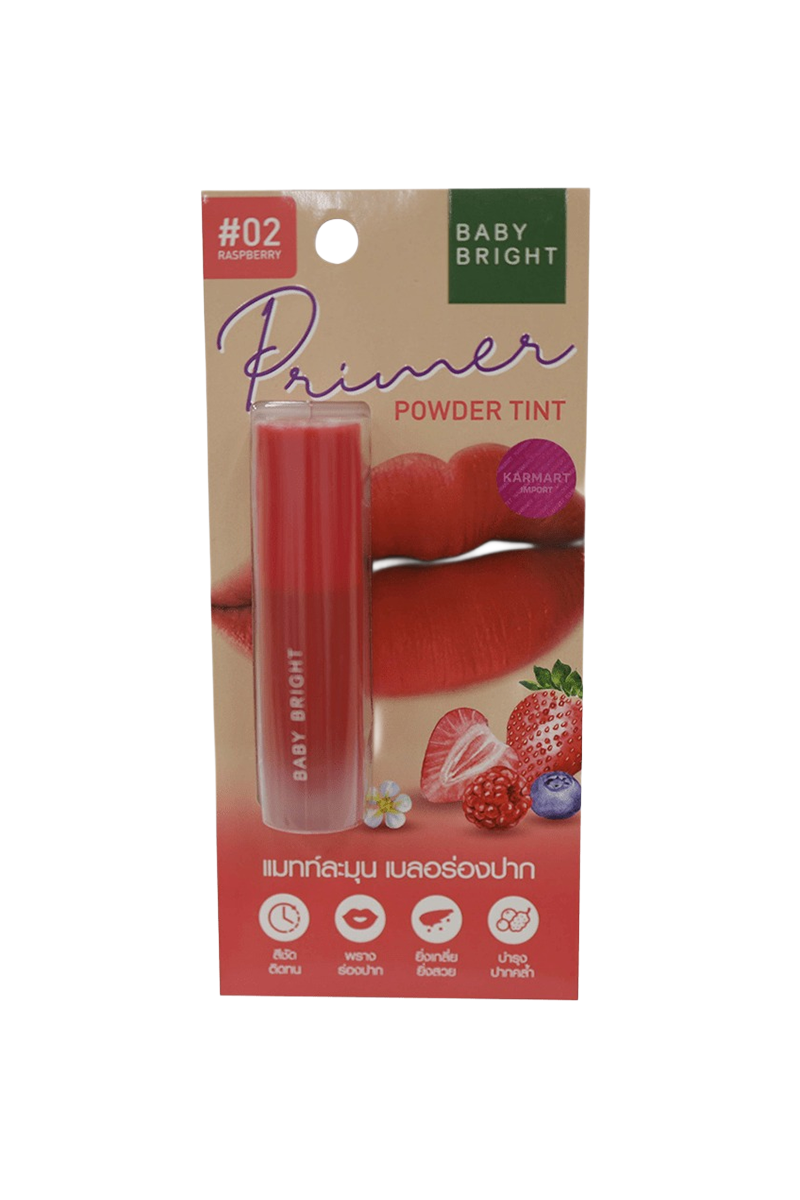 Baby Bright - Primer Powder Tint - 02 Raspberry 2.4g
