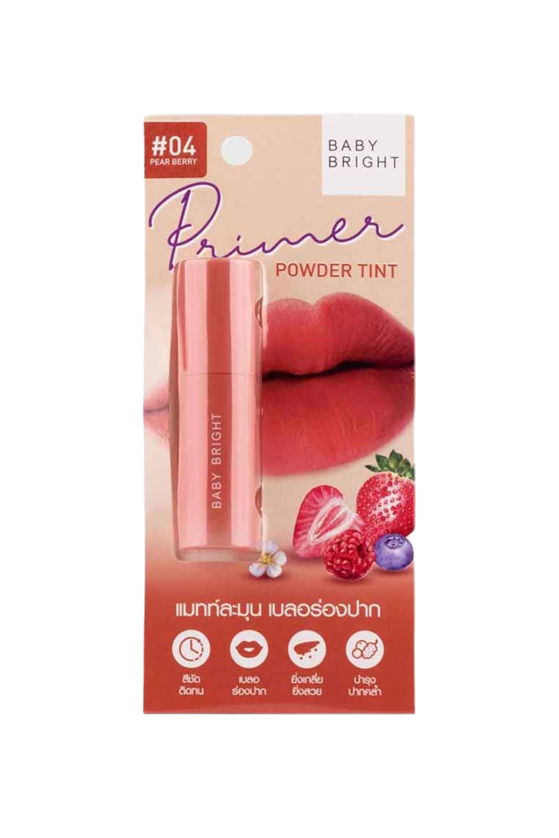 Shop Original Baby Bright Primer Powder Tint 04 Pear Berry 2.4G. Available At Beauty Pouch, Free Delivery Across Pakistan
