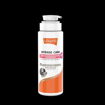 Lolane Intense Care Keratin Serum Shampoo For Volumizing 400ml