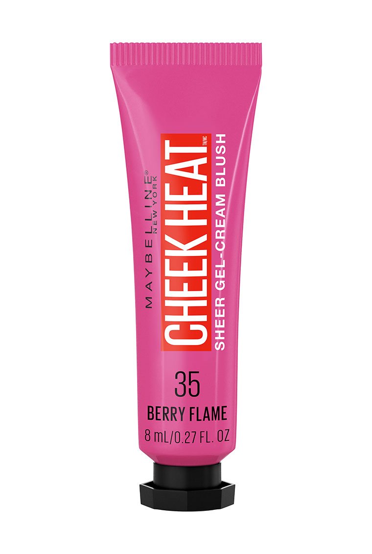 Maybelline Cheek Heat Sheer Gel Cream Blush 35 Berry Flame