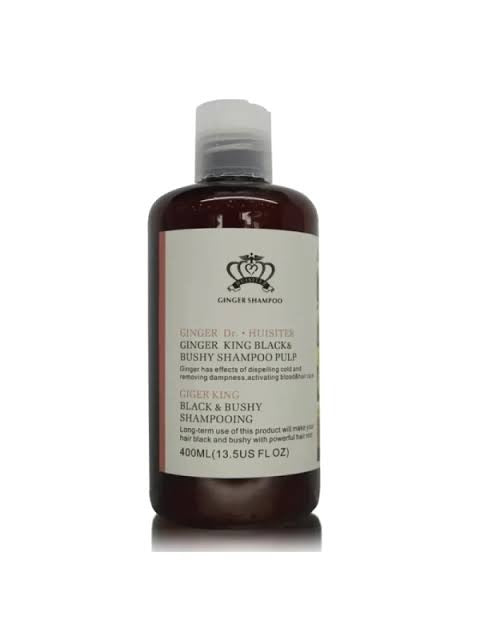 Dr-Huisiter Ginger King Black Bushy Shampoo Pulp 400ml