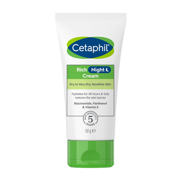 Cetaphil Rich Night Cream For Sensitive And Dry Skin 50g