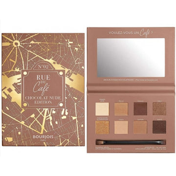 Bourjois Rue Du Cafe Eyeshadow Palette 02 Chocolate Nude 7.6g