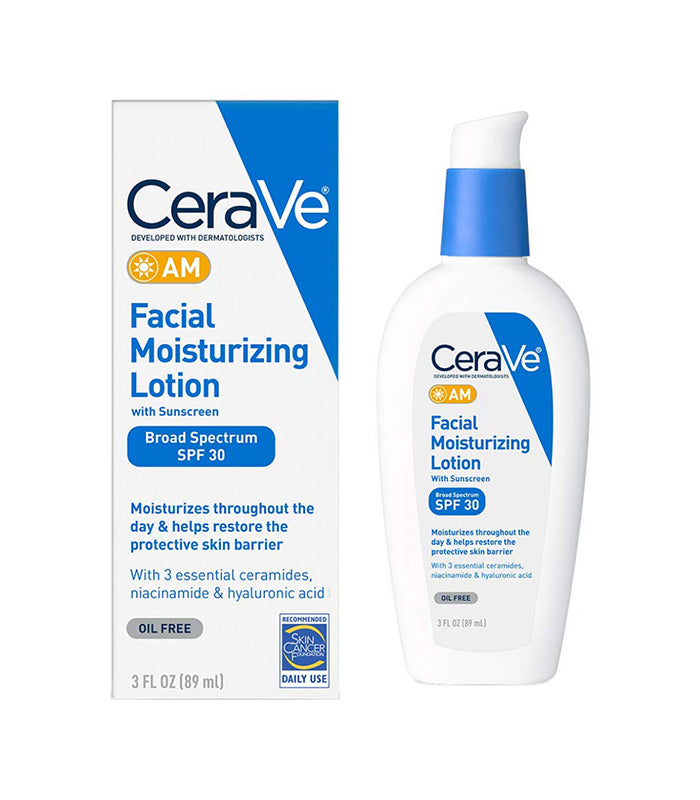 Cerave AM Facial Moisturizing Lotion With Sunscreen 89ML