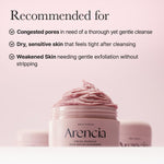 Arencia Fresh Rosehip Rich Mochi Cleanser 120g