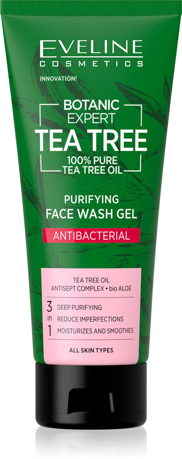Eveline Tea Tree Purifying Face Wash Gel 100ml