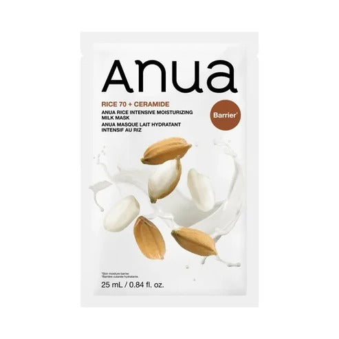 Anua Rice 70 Ceramide Moisturizing Milk Mask 25ml