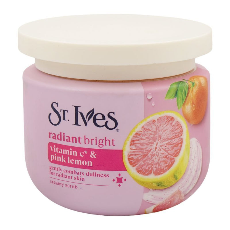 St. Ives Radiant Bright Pink Lemon Creamy Scrub Vitamin C 300g