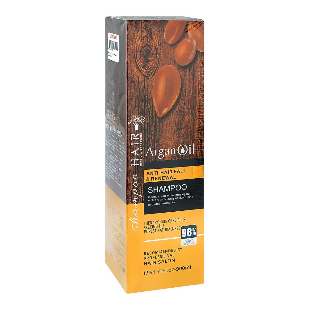 Argan Oil Keratin Anti Hair Fall Renewal Shampoo 900ml