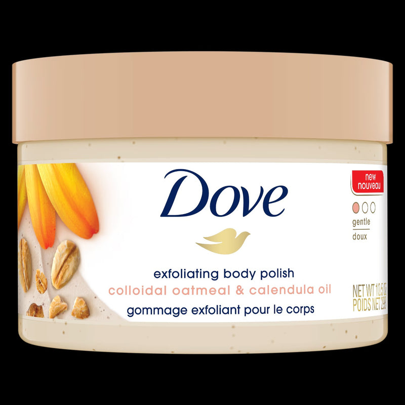 Dove Colloidal Oatmeal & Calendula Oil Exfoliating Body Polish  298g