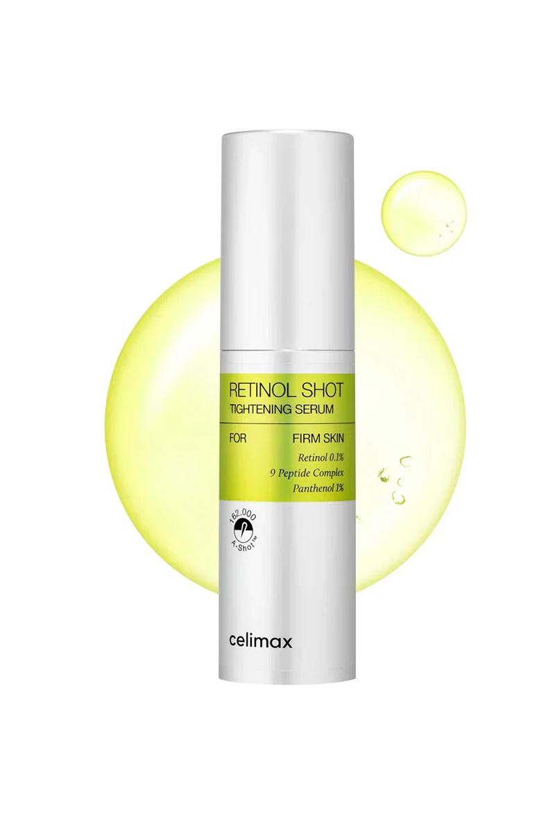 Celimax The Vita A Retinol Shot Tightening Serum 30ml anti-aging in cod Pakistan Beauty Pouch