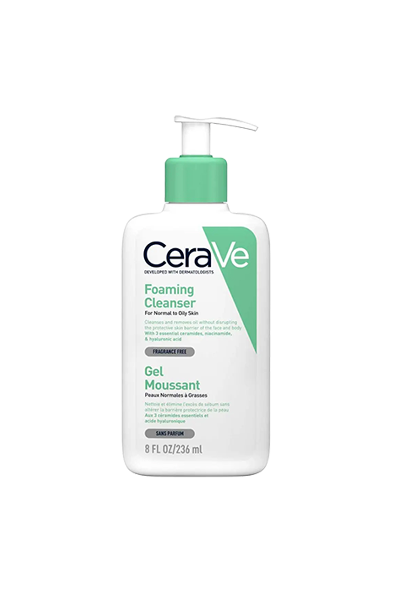 CeraVe - Foaming Cleanser - Normal to Oily Skin - 236ml