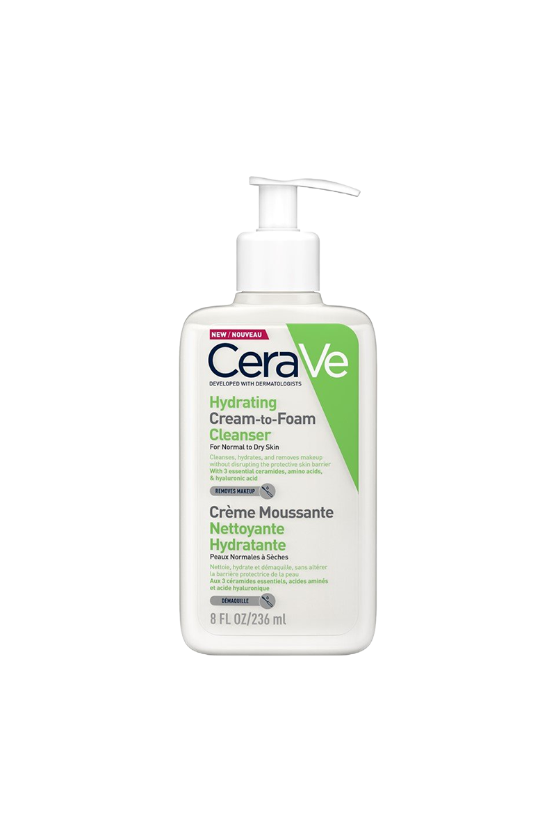 CeraVe - Hydrating Cream-to-Foam Cleanser - 236ml