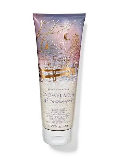 Bath & Body Works Snowflakes & Cashmere Ultimate Hydration Body Cream 226g