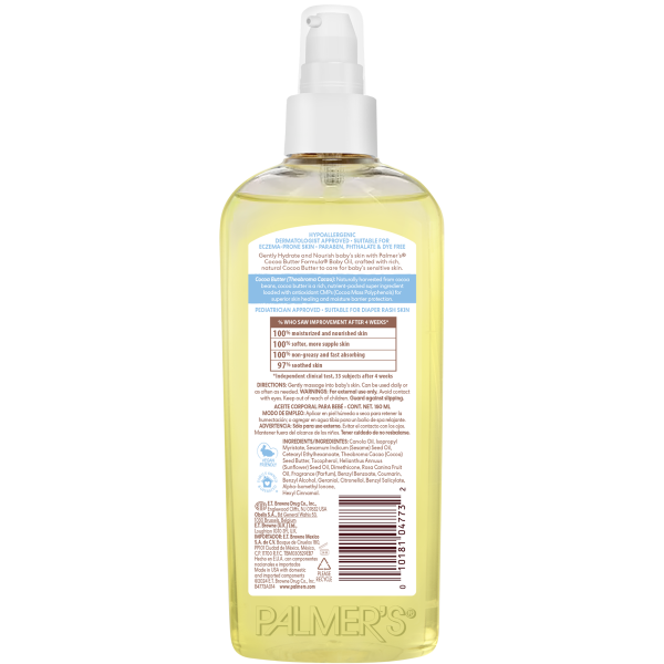 Palmers Cocoa Butter Baby Oil 150ml