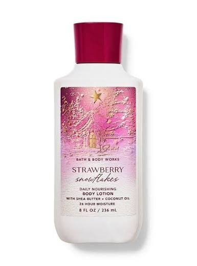 Bath & Body Works Strawberry Snowflakes Body Lotion 236ml