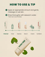 K-Secret Seoul 1988 Pine Cica 1% + Probiotics Cleansing Foam 150ml