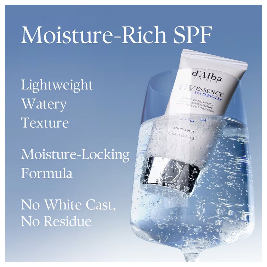 D Alba Waterfull Essence Sun Cream SPF50+ PA++++ 50ml